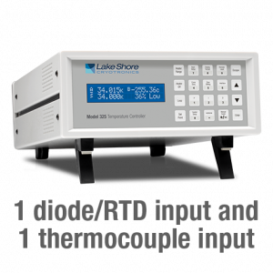 Temperature Controller 325 - 1 Diode/ RTD input and 1 thermocouple input